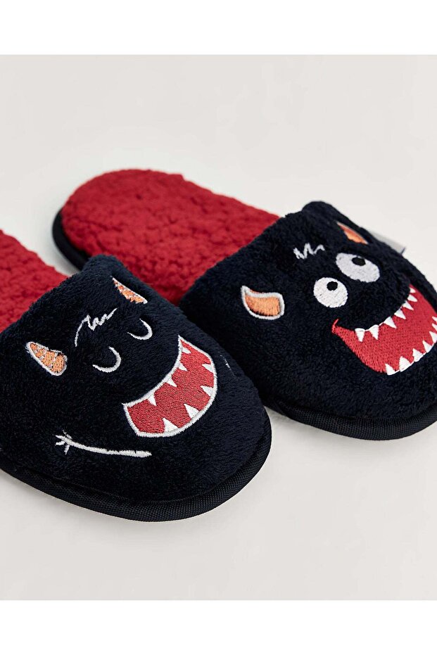 Çocuk Figürlü Terlik - MONSTRA - 3