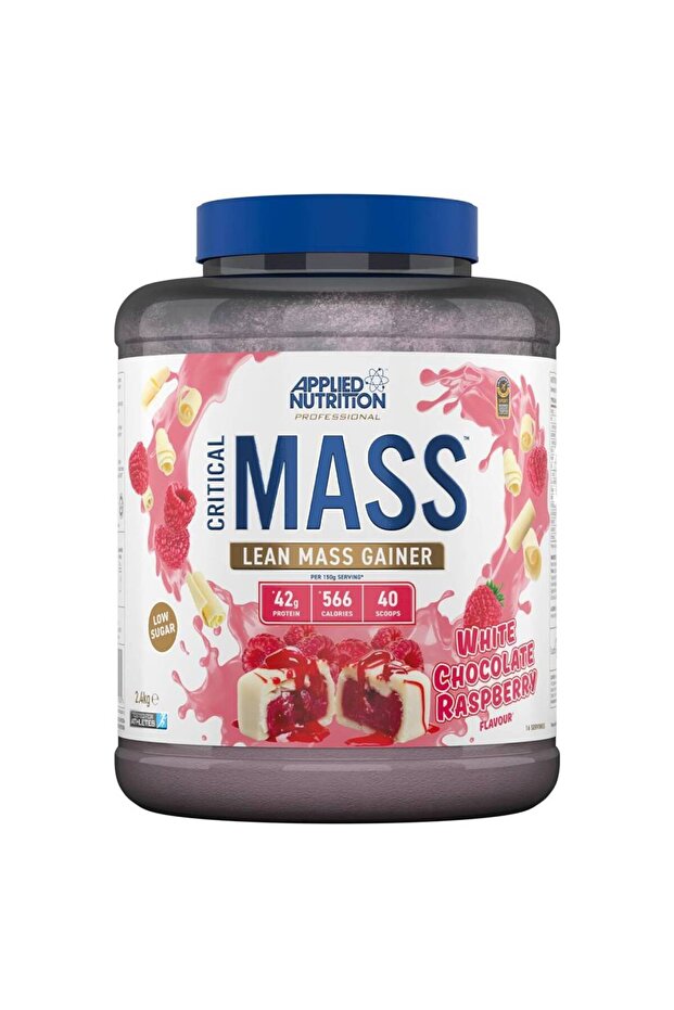 Critical Mass Lean Mass Gainz, White Chocolate Raspberry, 2.45 Kg