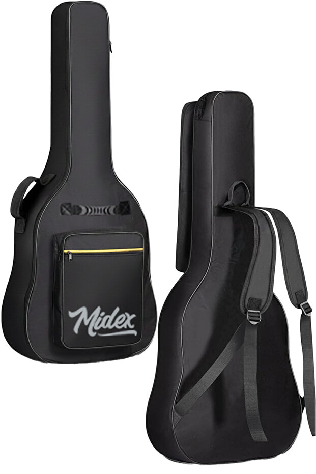 Cg-390bk-xbag Siyah Klasik Gitar 4/4 Sap Ayarlı Kesik Kasa Full Set (ÇANTA TUNER ASKI CAPO PENA) - 3