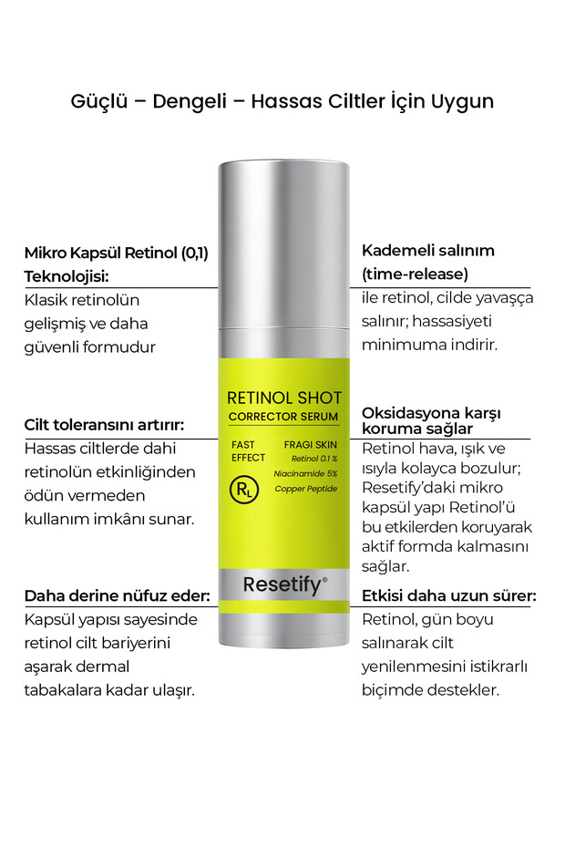 Retinol Shot Corrector Serum 30 ML - 6