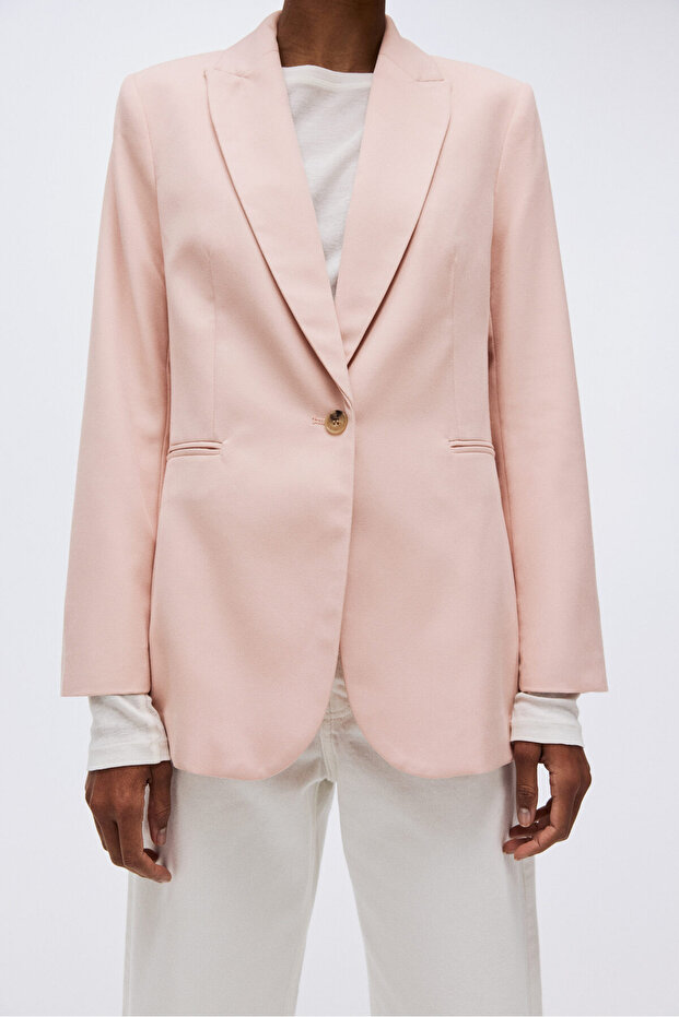 Tek Düğmeli Blazer - 2