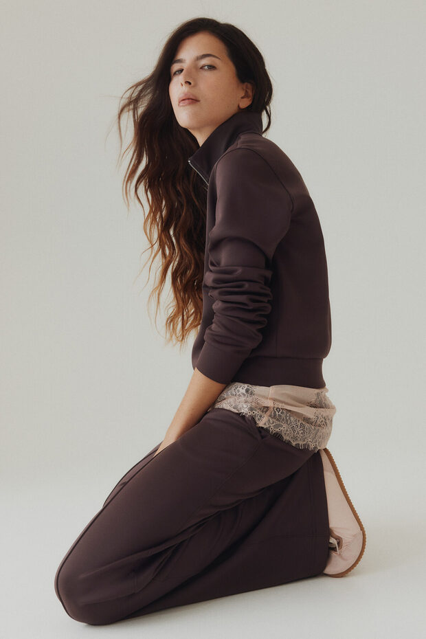 Önü Kat İzli Pull-on Pantolon - 2