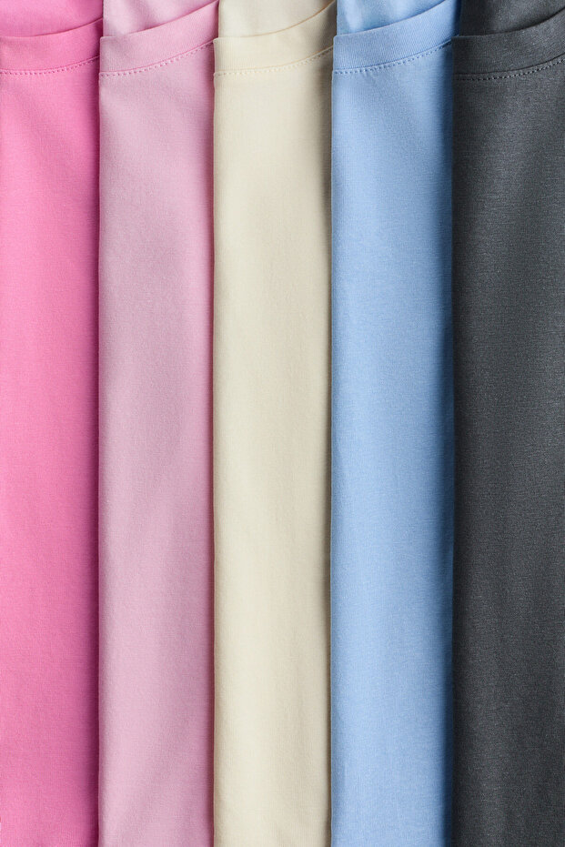 5'li Pamuklu Üst - 2