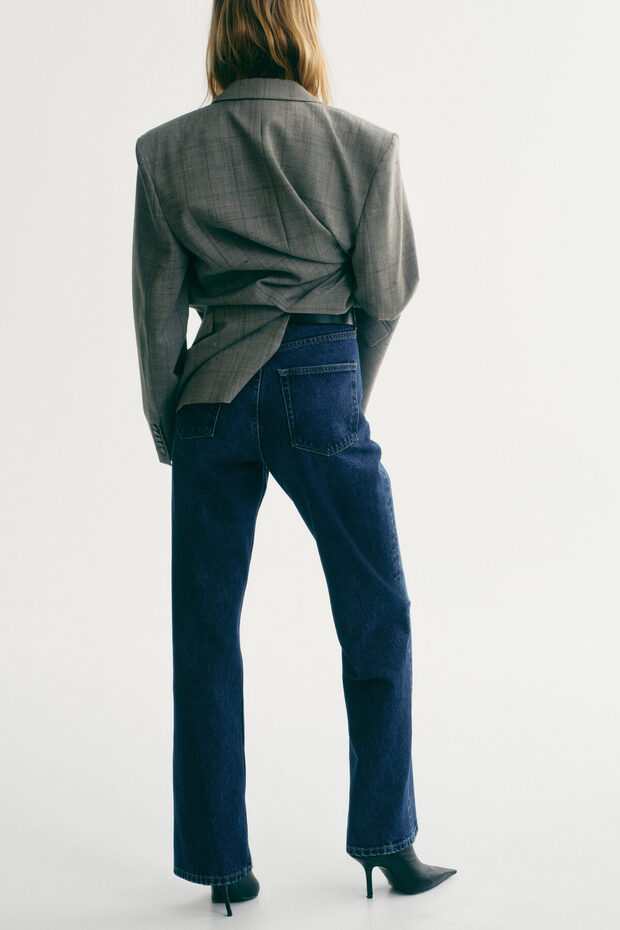 Straight High Jeans