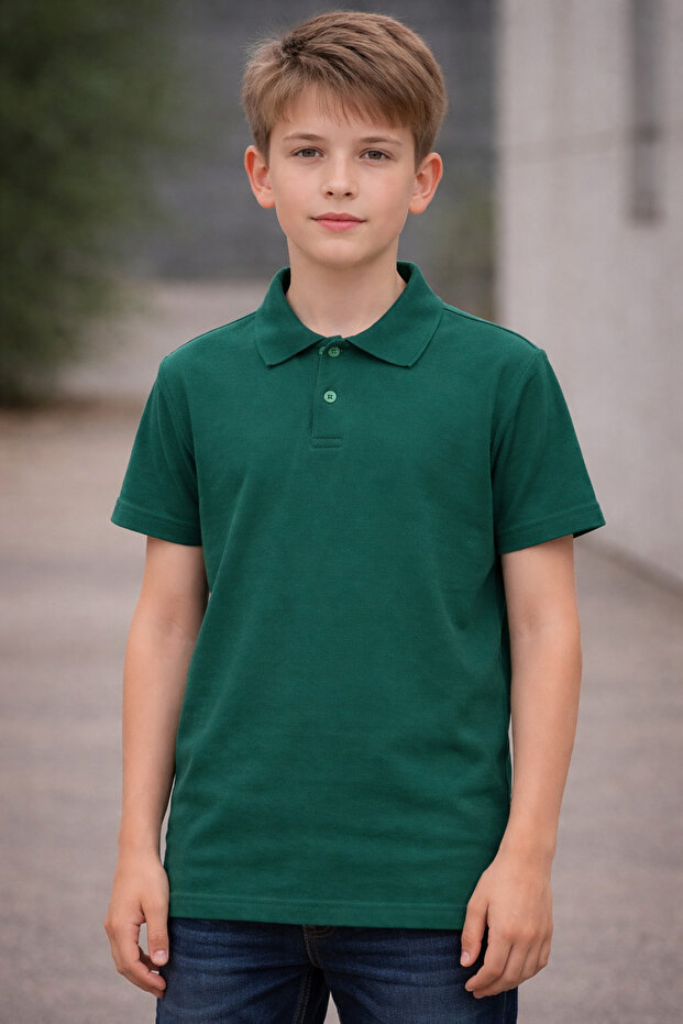 Polo Collar Children's T-Shirt
