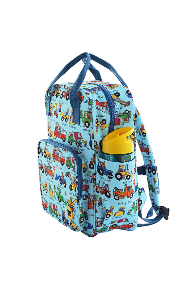 حقائب ظهر مدرسية على شكل شاحنات - 3