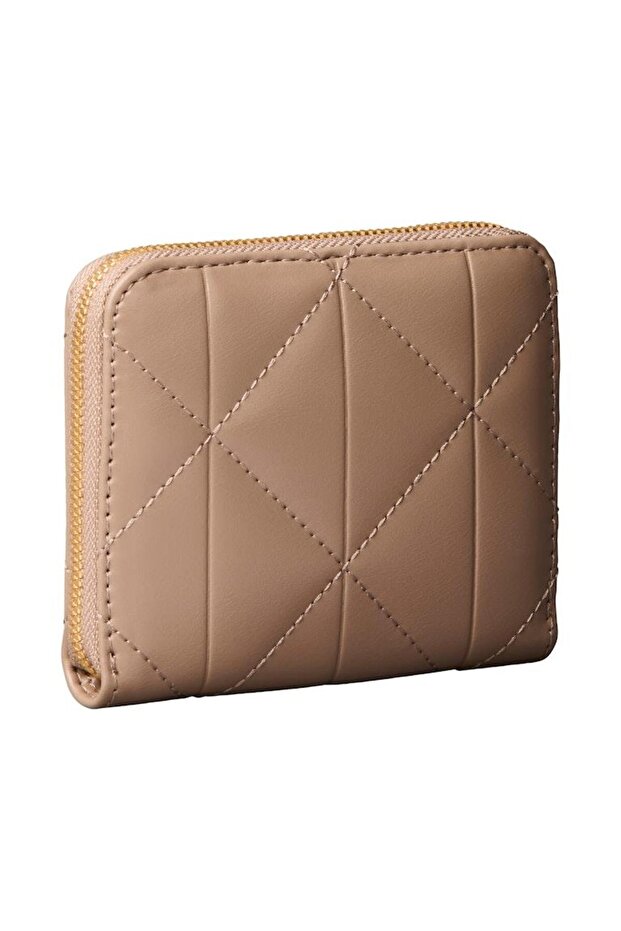 QUILTED SQUARE ZIP AROUND - 2