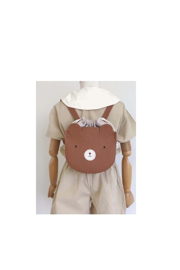 Kindergarten Backpack With Teddy Bear - 1