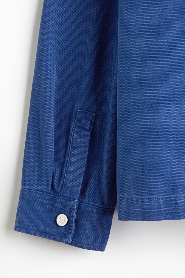 Kanvas Overshirt Gömlek - 6