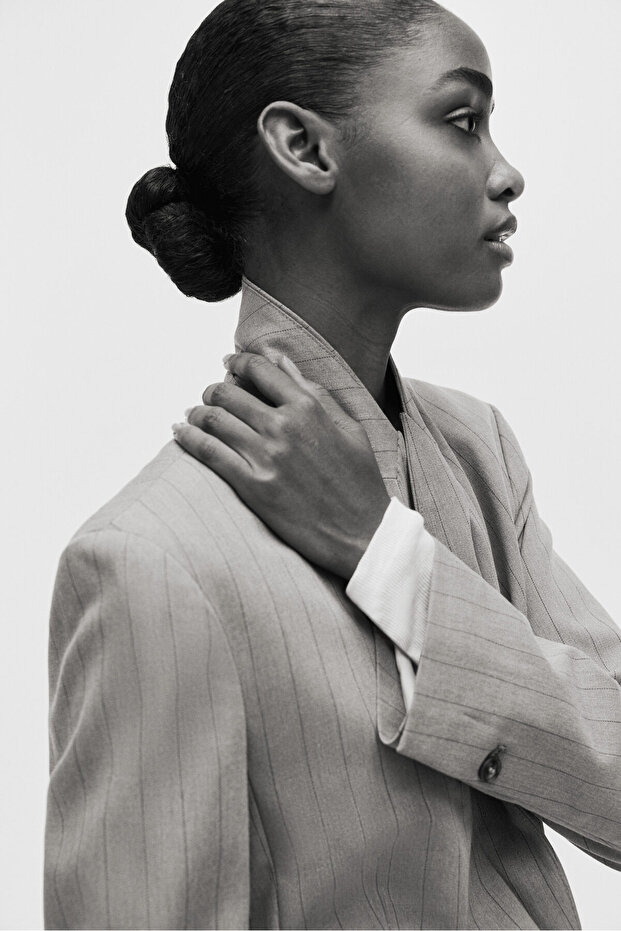 Tek Düğmeli Blazer - 1