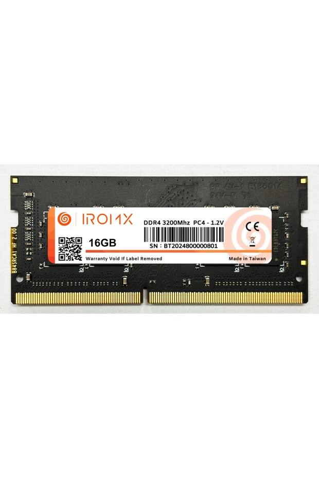 Iromx 16Gb 3200Mhz Ddr4 Samsung Chip Notebook Ram 16Gb Ddr4 Ram