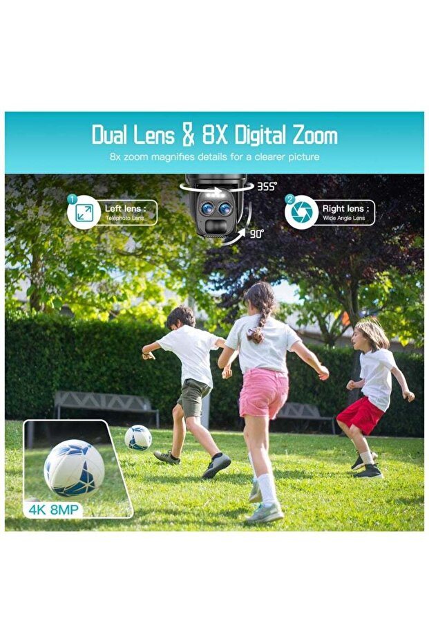 4K Solar Wireless Security Camera - 3