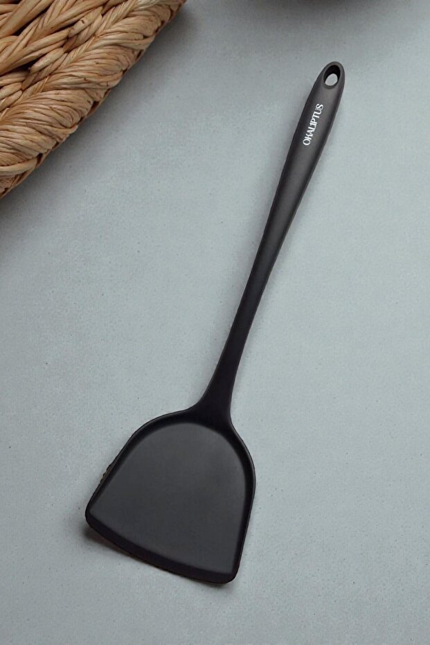 32 cm Fireproof Non-Stick Silicone Egg and Crepe Spatula – Heat Resistant Kitchen Utensil