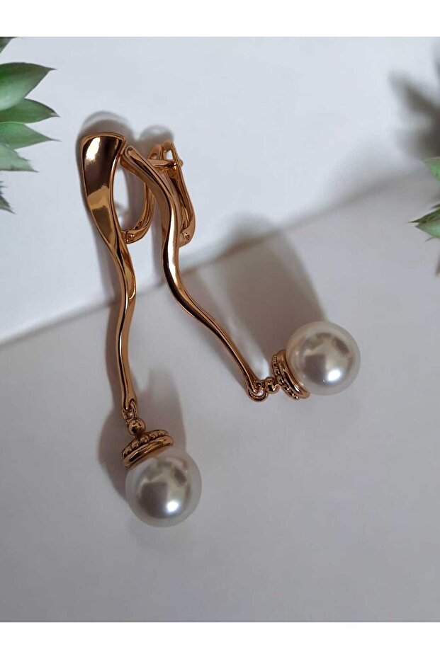 İNCİ BRONZ KÜPE - 1