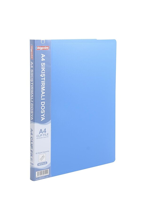 Compression File A4 Matt Blue - 2