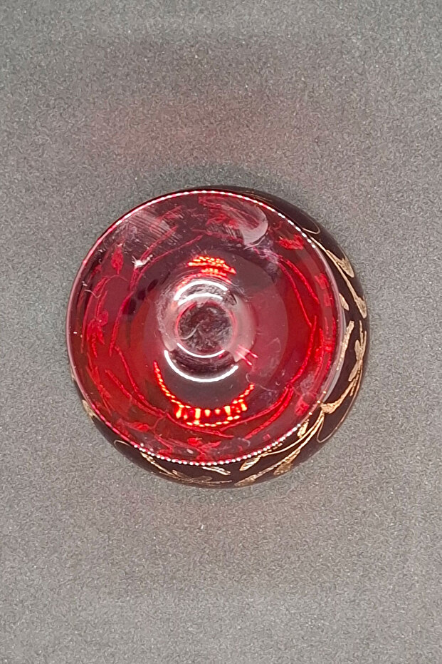 كوب زجاجي ملون من كفيتنا روبي ياقوت سعة 75 مل - 3