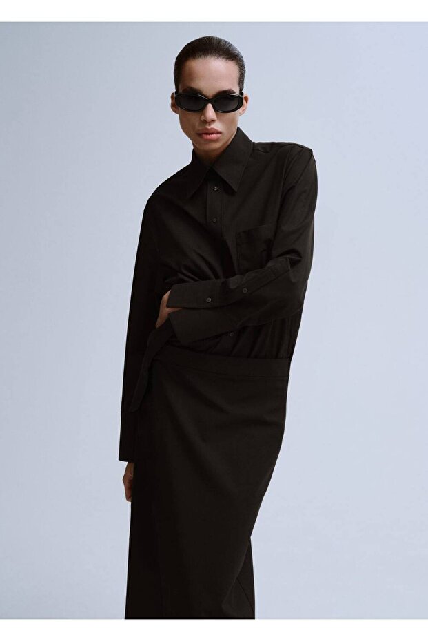 Yırtmaçlı anvelop etek - 1