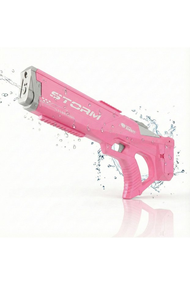 Electric Water Gun for Kids Adult Automatic Squirt Blaster Long Range Rechargeable Water Pistol Toy