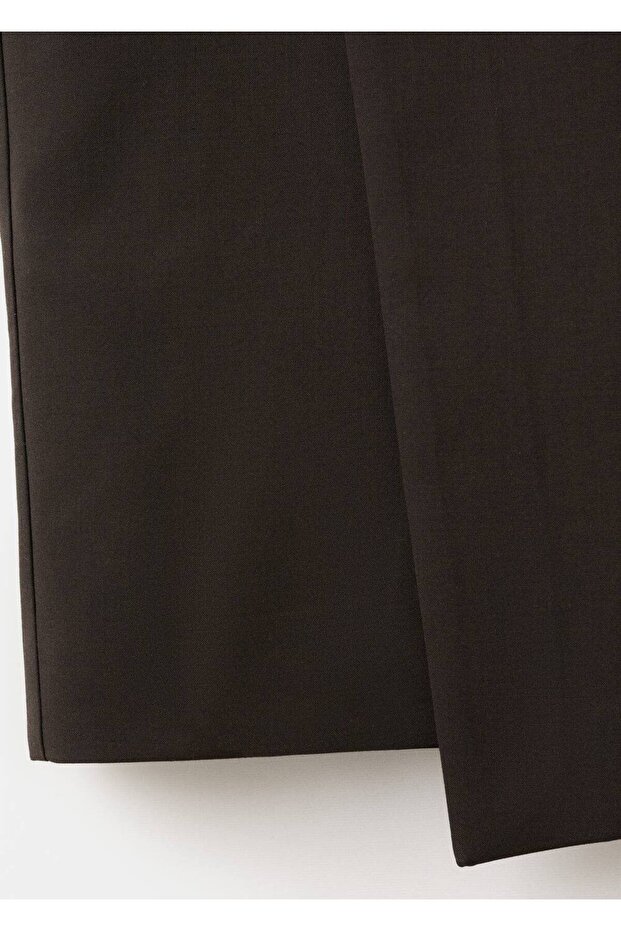 Yırtmaçlı anvelop etek - 5