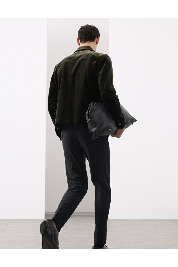 Kadife Trucker Ceket - 4