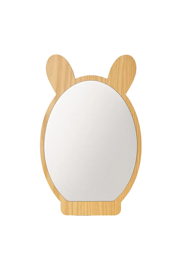 Bunny Ears Hanging Mirror for Kids- 23X15cm