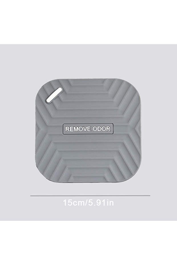 Gray 1pc Kitchen Toilet SiliconeInsect Proof Sealing Cap Silicone Drain Cover Floor Drain Pad Kitche