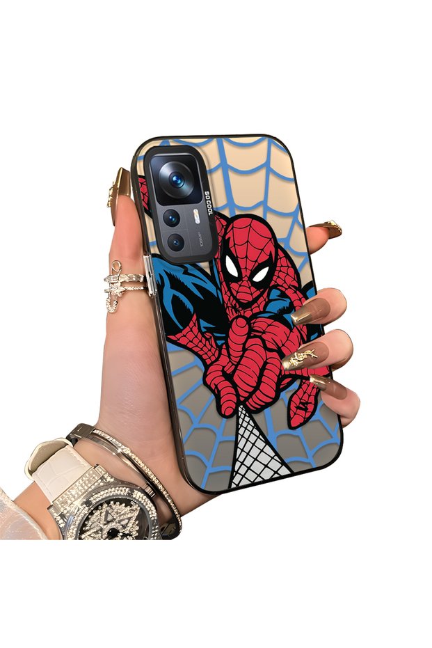 Xiaomi Mi 12t Compatible Popular Spiderman Silicone Protective Phone Case