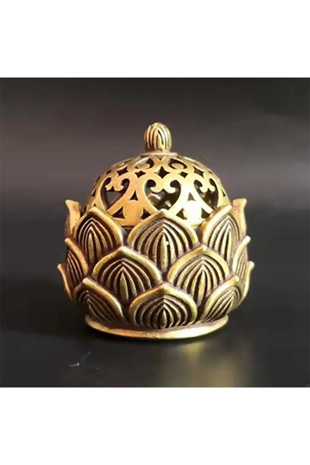Lotus 1pc Lotus Incense Holder,Small Inscent Cone Burner,Mini Asian Style Lotus Flower Zen Decor Gif