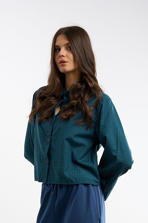 Potikareli Gömlek - ÜQ1000 - 2