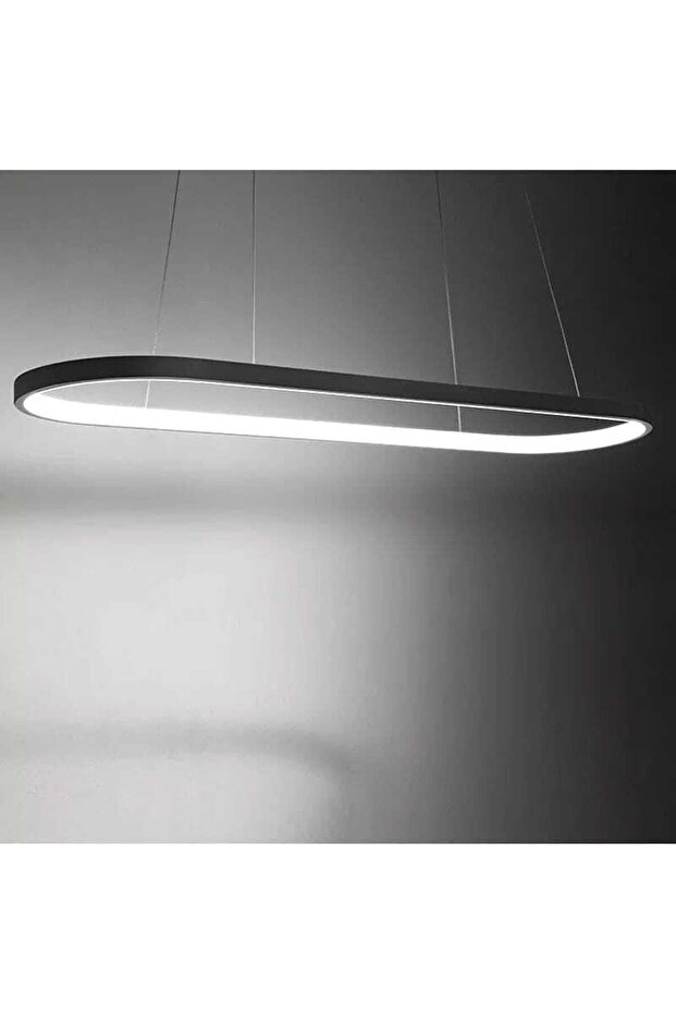 Ohrid 90 cm - Elips Sarkıt Avize - 5