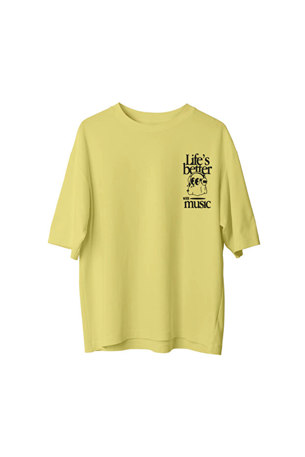 With Music - Oversized T-Shirt