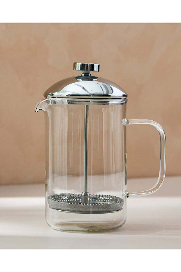 Clear Glass Coffee Plunger