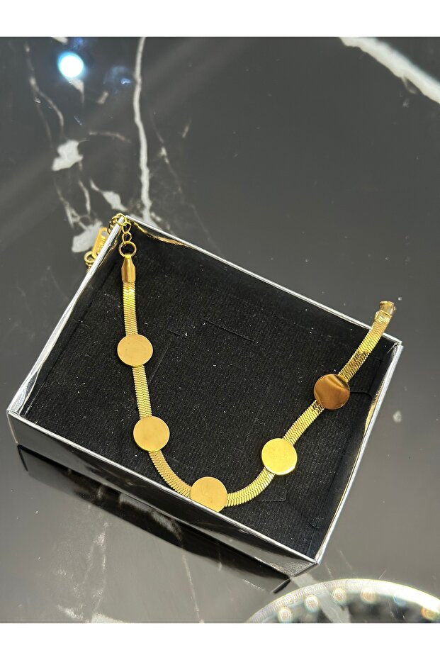 Gold Steel Bracelet