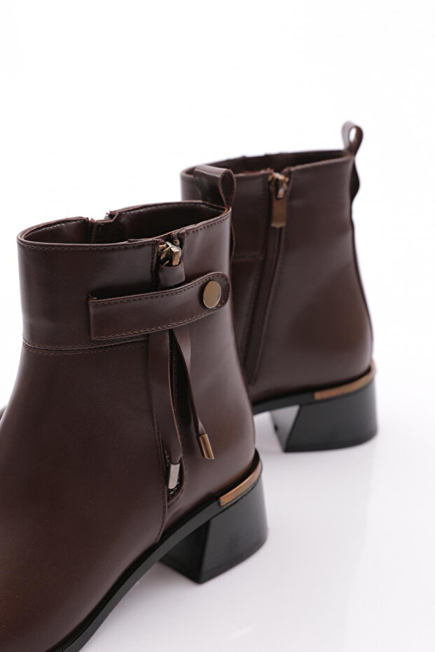 5719 Kadin Topuklu Bot - 4