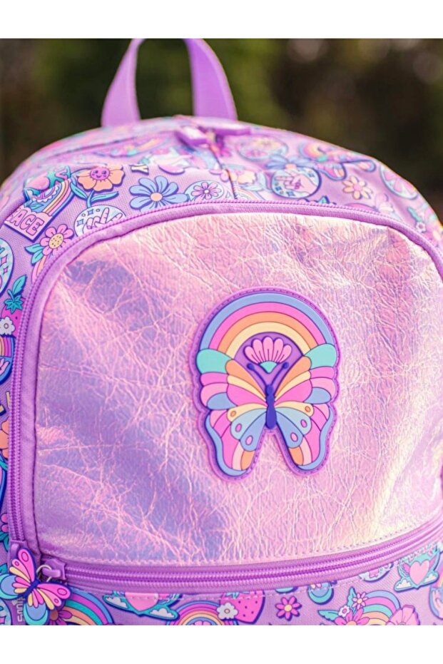 حقيبة مدرسية فراشات - 4