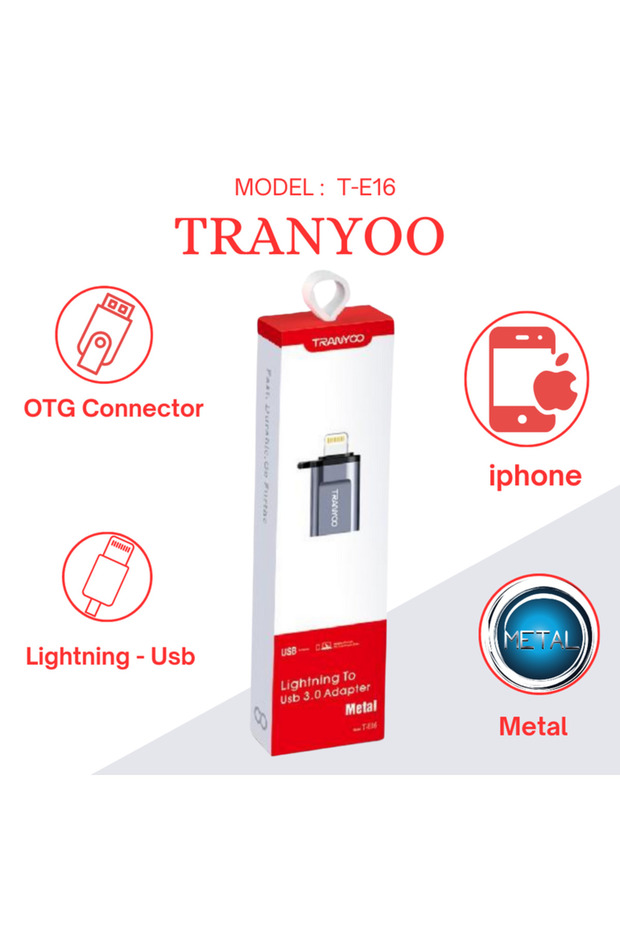 OTG Data Transfer Adapter for iPhone - 1