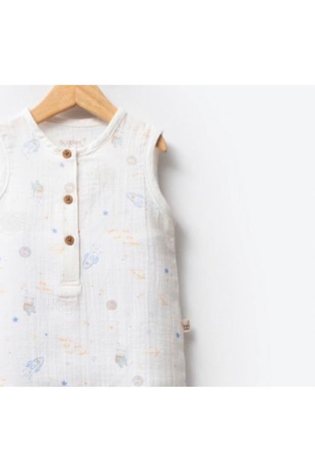 بذلة صيفية من الموسلين من نوع Planet Basic - 2