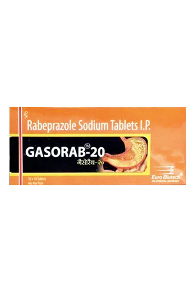 Gasorab Rabeprazole Tablets, 20 Mg, 14S