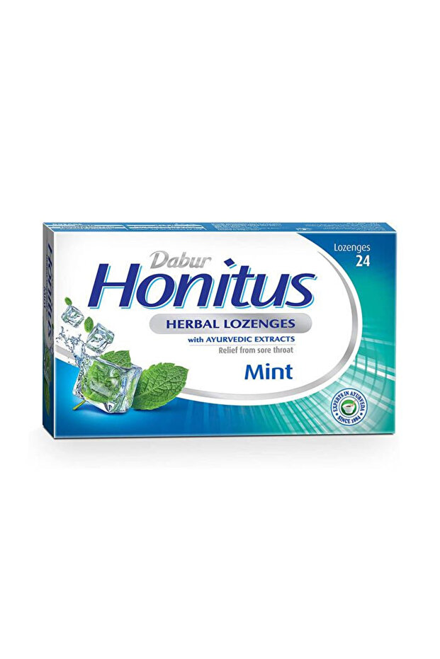 Honitus Herbal Lozenges Mint 24's