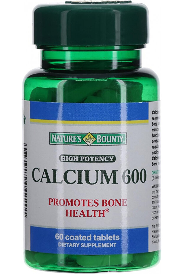 High Calcium 600 Supplement, 60 Tablets