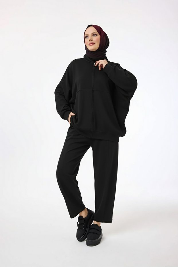 6126- Stylish Comfortable Women's Napoli Pants Jacket Set