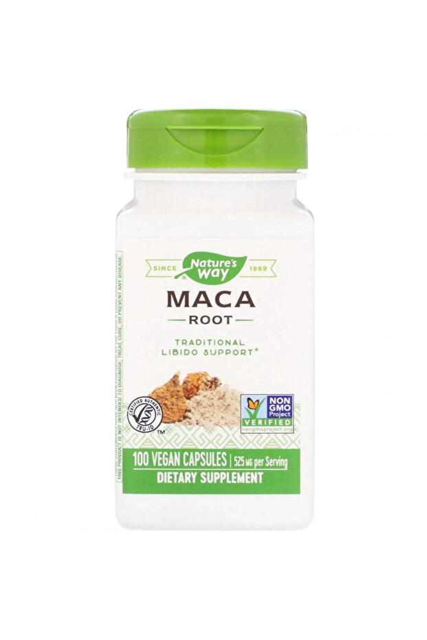 Maca Root Vegan Capsules 100's
