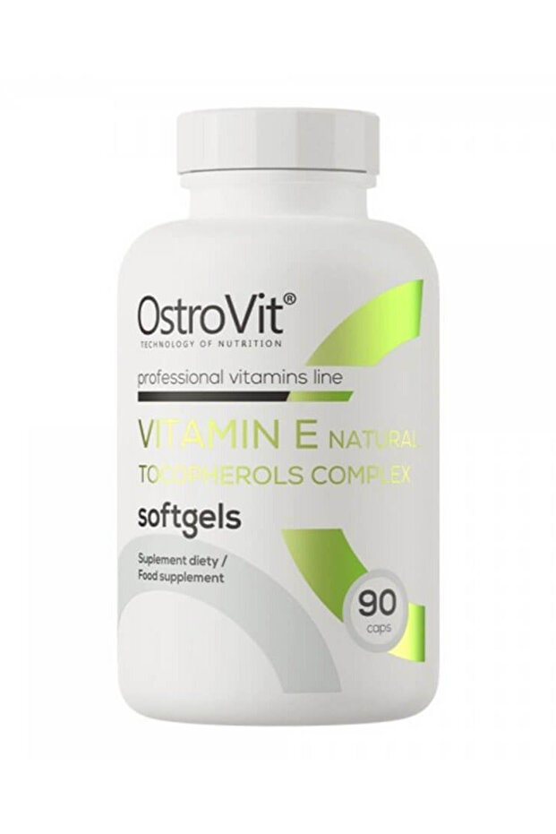 Vitamin E Natural Tocopherols Complex, 90 Caps