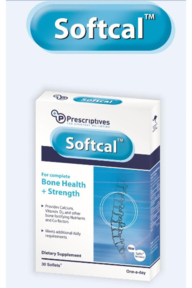 أقراص سوفتكال كالسيوم، 30 قرصًا - 1