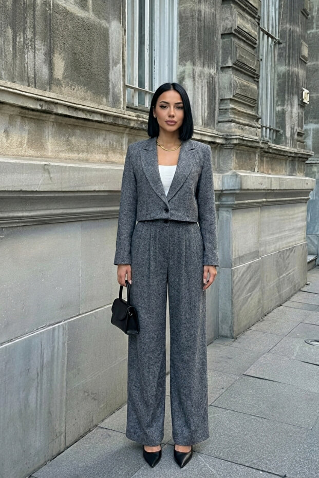 طقم بنطلون جاكيت بليزر - 2