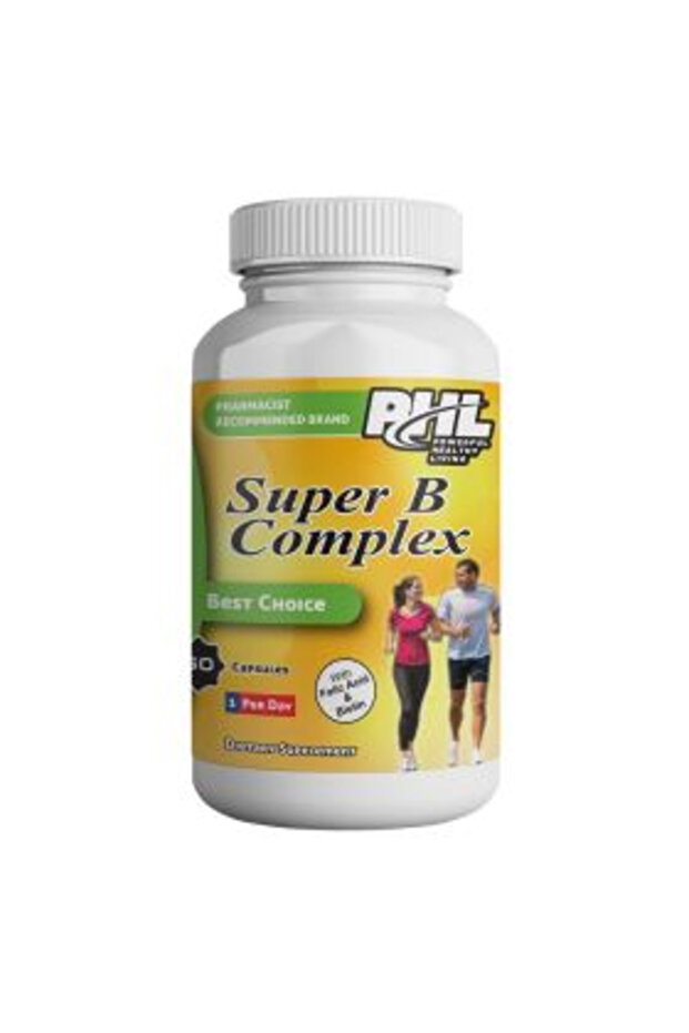 Super B-Complex Capsules 60's - 1
