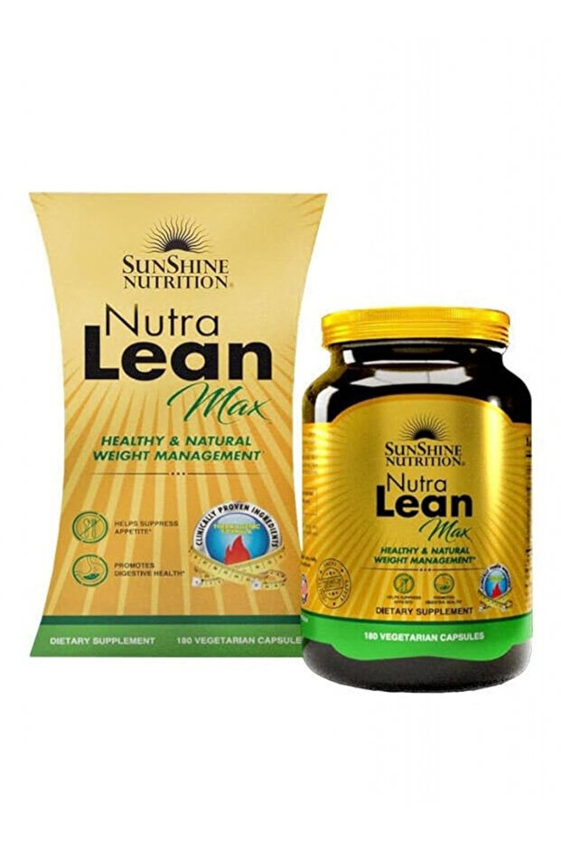 Nutra Lean Max Supports weight management and metabolism, 180S