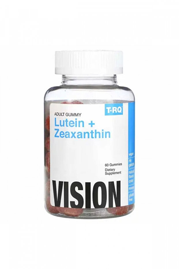 T.Rq Lutein + Zeaxanthin Adult Gummies , 60 Count