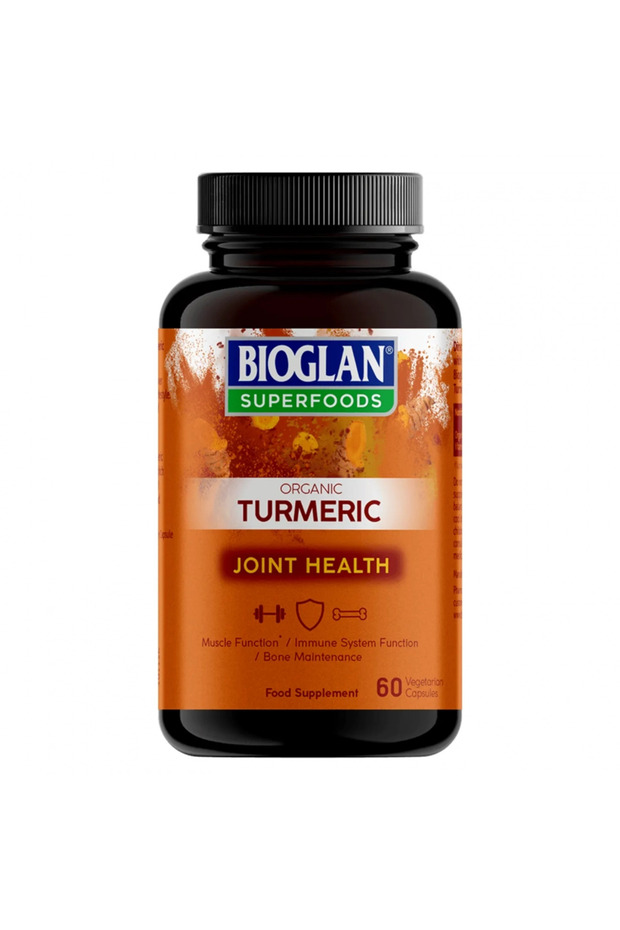 Superfood Organic Turmeric Capsules 60's