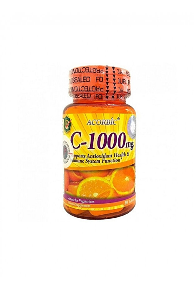 Vitamin C Dietary Supplement 1000 Mg 30 Capsules